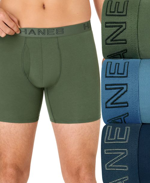 Men's Ultimate Stretch Boxer Briefs, 3-Pack - Assorted Colors