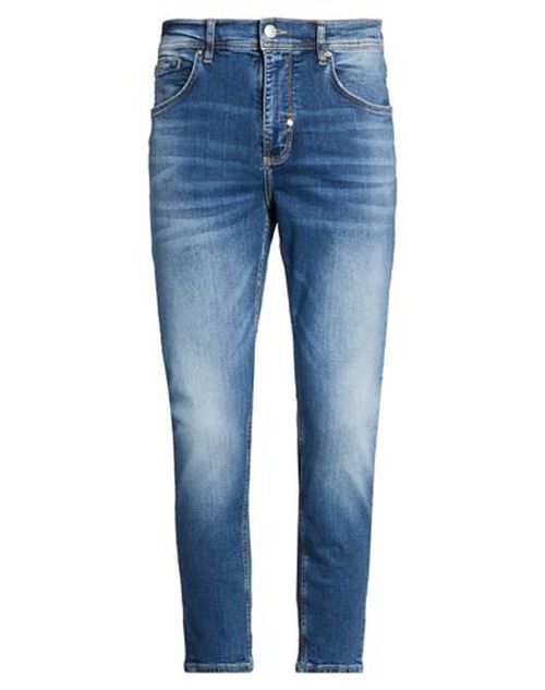 Man Jeans Blue Size 29 Cotton, Elastane