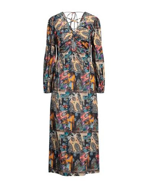 Woman Maxi dress Black Size M Cotton
