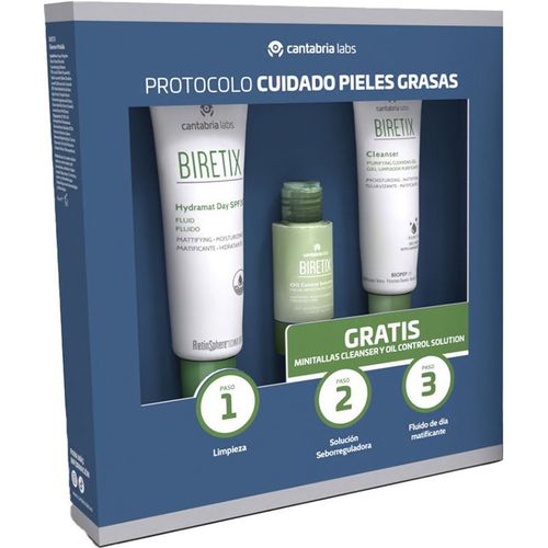 BIRETIX OILY SKIN CARE PROTOCOL SET 3 pc