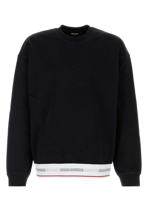 Elastic Sweatshirt — Black