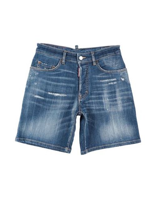 Dsquared2 Kid Boy Denim shorts Blue Size 14 Cotton, Elastane