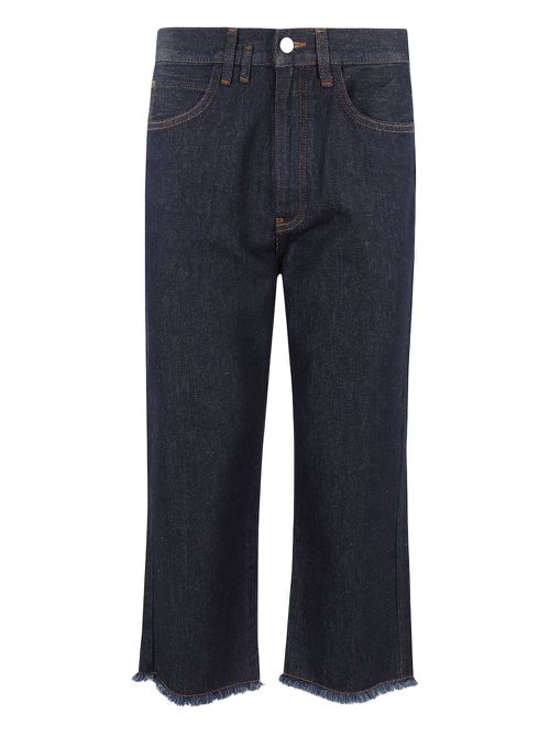 Tela cropped jeans - Blue