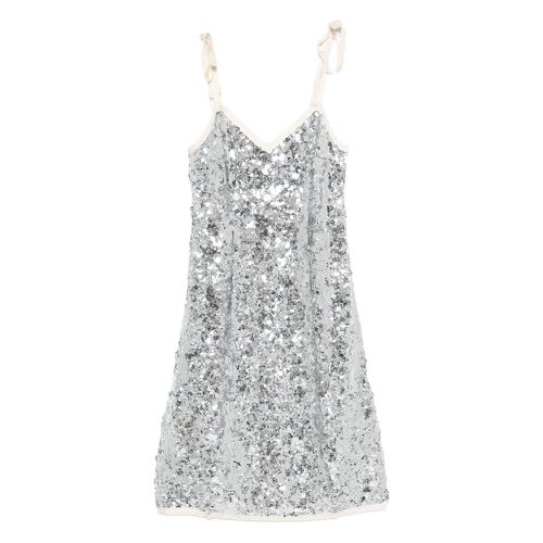 Sequinned Midi Dress