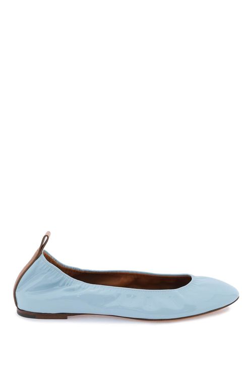 -Ballerina Flat In Vernice-Donna