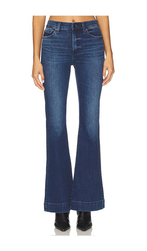 PISTOLA Kinsley Mid Rise Ultra Flare Jeans in Blue. 31. Also