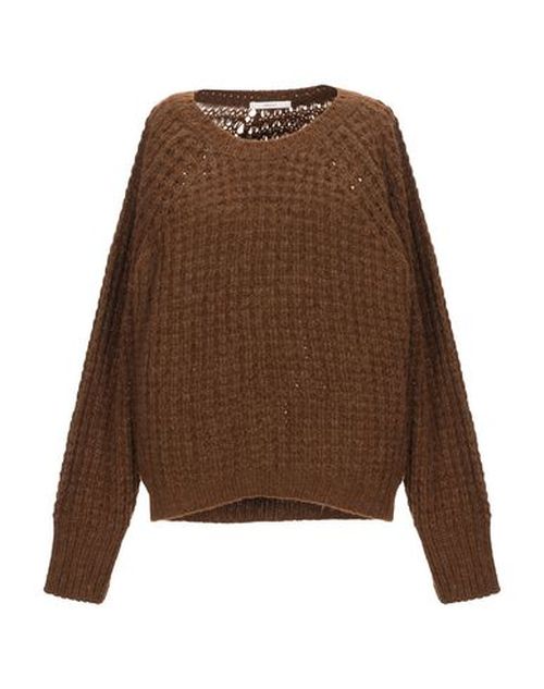 Woman Sweater Brown Size S Wool, Polyamide, Alpaca wool