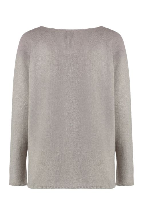 The (alphabet) Cashmere-Blend V-Neck Knit Pullover