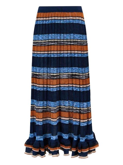 Ulla Johnson Seraphine maxi skirt - Blue
