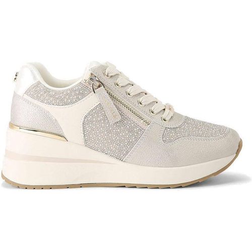 Carvela 'high Rise' Trainers In Silver
