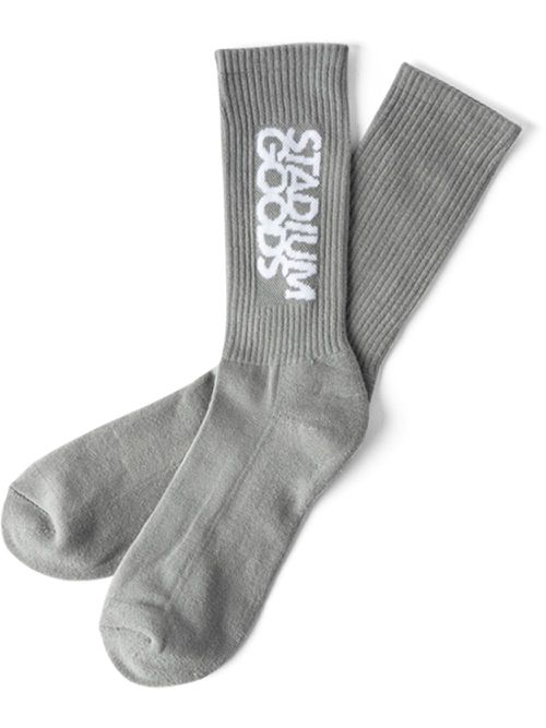 Logo "Cool Grey" crew socks