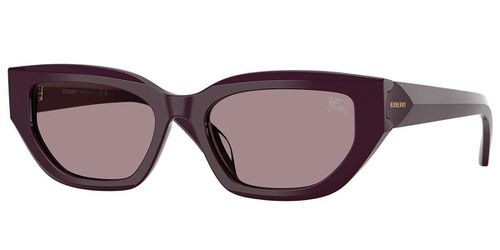 Burberry BE4463D Asian Fit 3400LA Women's Sunglasses Purple Size 54