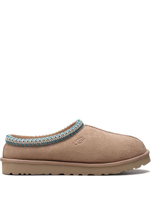Tasman "Driftwood White Pepper" slippers - Brown