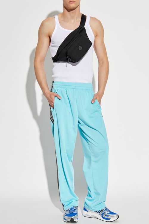 Straight-leg Sweatpants, Men's, Blue