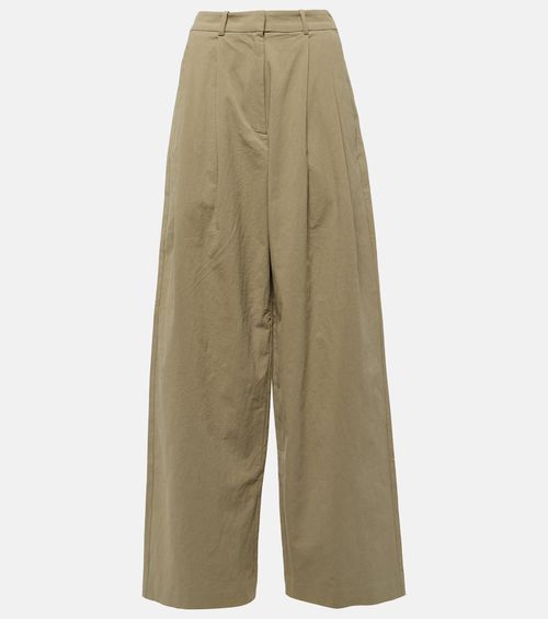 Proenza Schouler White Label Helena cotton-blend wide-leg pants