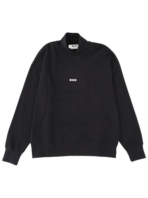 Sweatshirt with micro logo