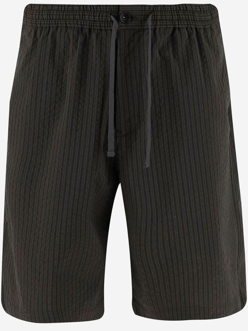 Striped Seersucker Shorts