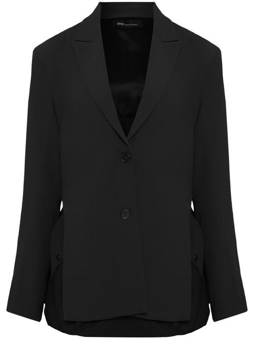 Single-breasted blazer - Black