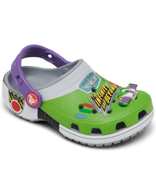 Big Kids x Toy Story Buzz Lightyear Classic Clogs from Finish Line - Blue, Buzz