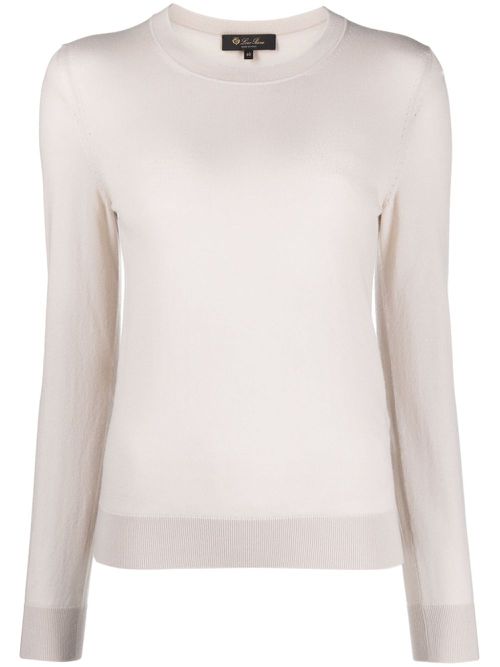 Neo Piuma fine-knit cashmere jumper - Neutrals