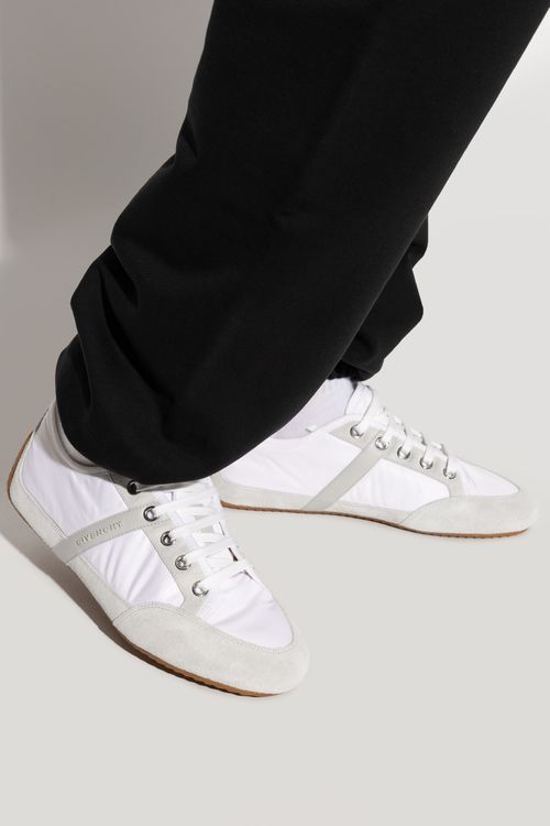 Sports Shoes With Logo, Men's, White