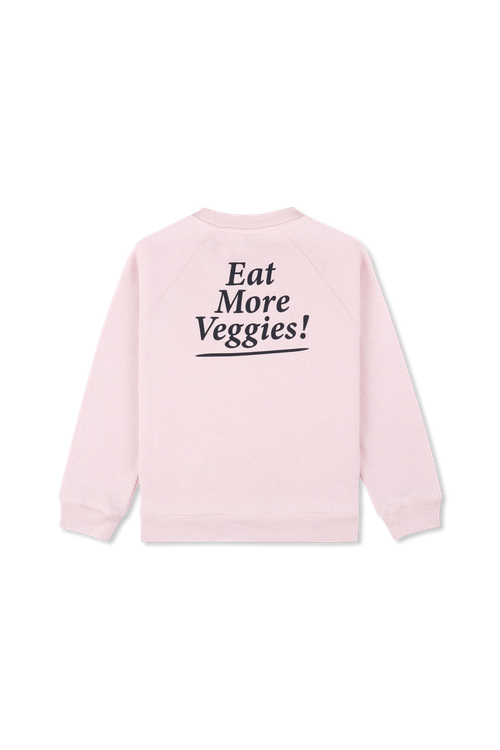 Sporty & Rich Kids Sweatshirt With Logo, Unisex, Pink