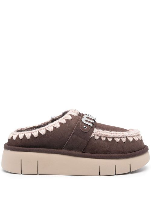 Brown Bounce Mules