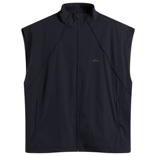 Women's x SKIMS Stretch Nylon Oversized Vest Obsidian