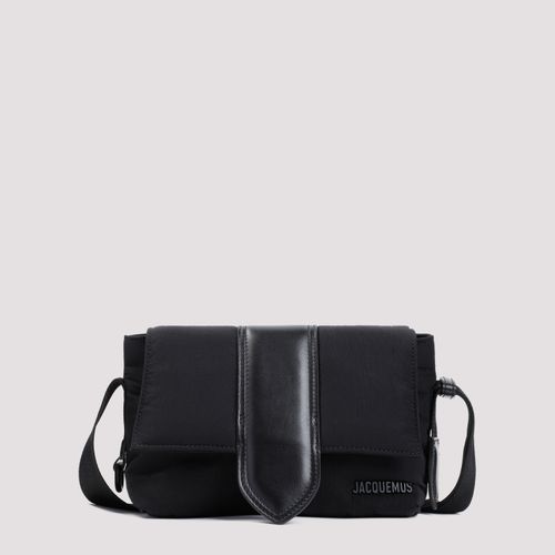 Le Petit Messenger Bambino Shoulder Bag Black Cotton Polyamide Leather - Men
