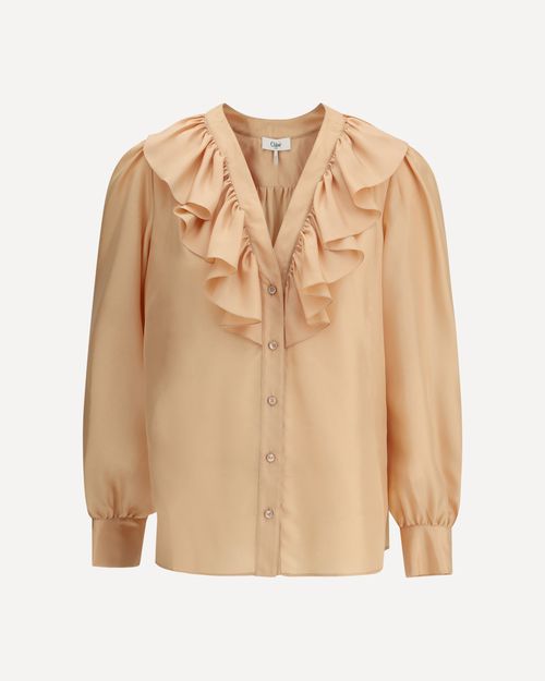 CHLOÉ Ruffle Shirt Female 40