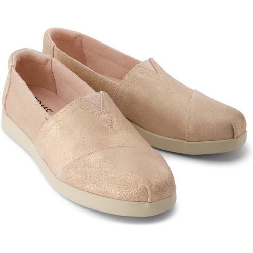 Toms Alpargata Plus Leather Women's Pale Rose Espadrille