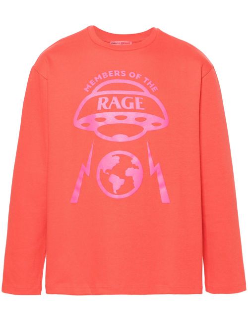 Spaceship cotton T-shirt - Red