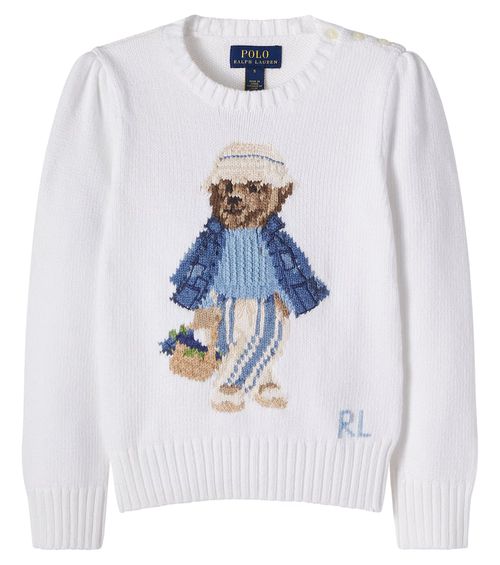Polo Bear cotton sweater