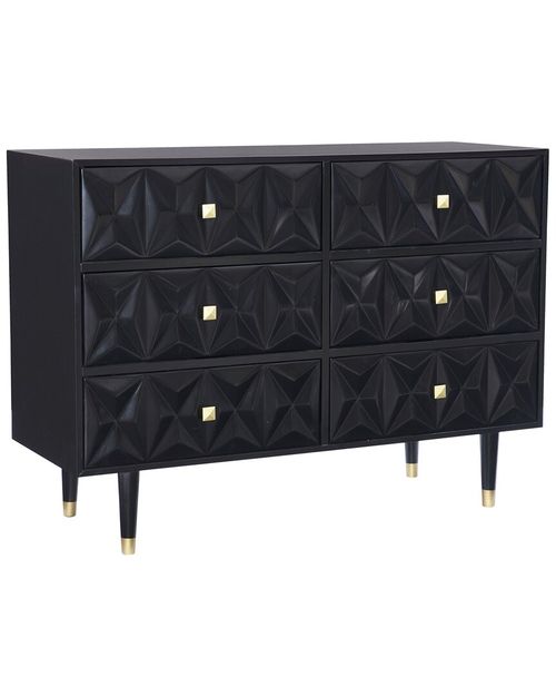 Geo 6-Drawer Texture Dresser