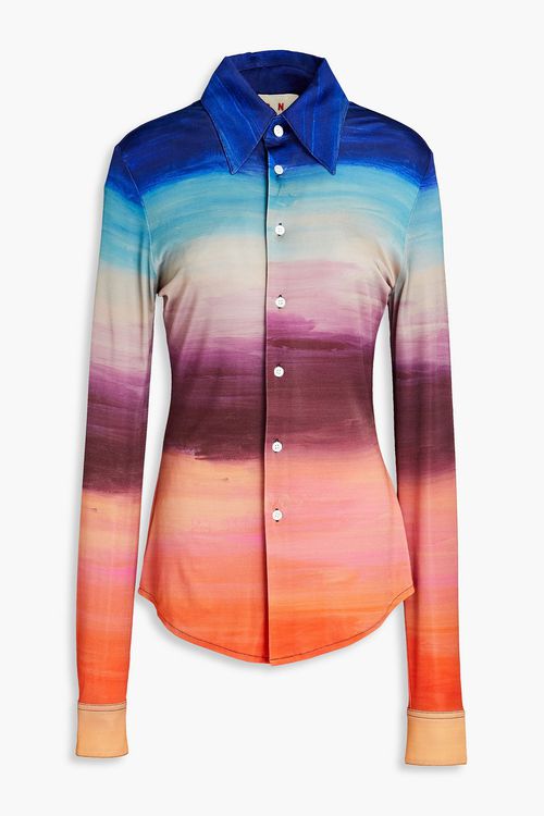 Printed jersey shirt