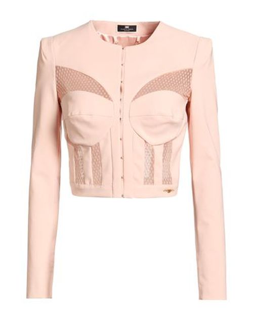 Woman Blazer Blush Size 6 Polyamide, Elastane