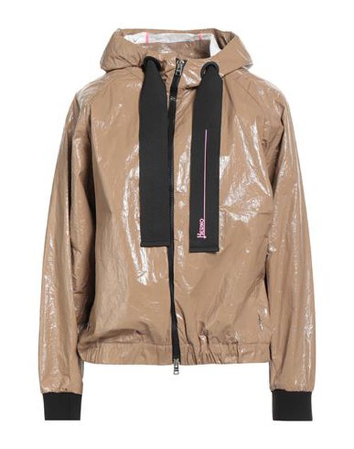 Woman Jacket Camel Size 4 Polyethylene