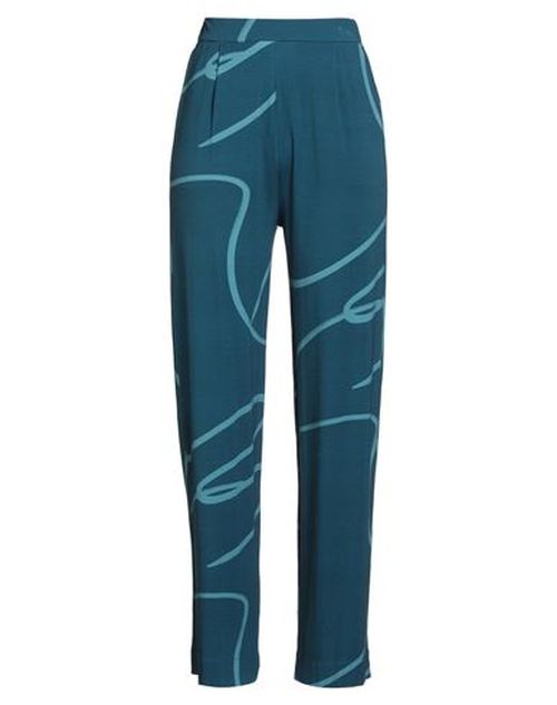 Woman Pants Deep teal Size 1 Viscose, Elastane