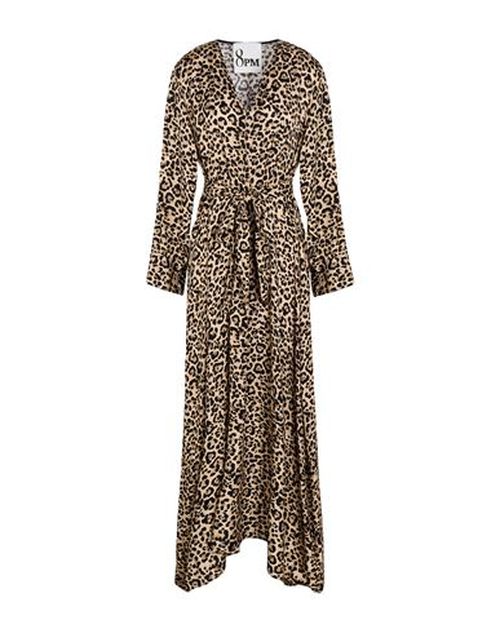 Woman Maxi dress Beige Size M Viscose
