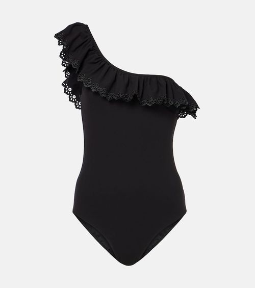 Ulla Johnson Solara Maillot ruflfed swimsuit