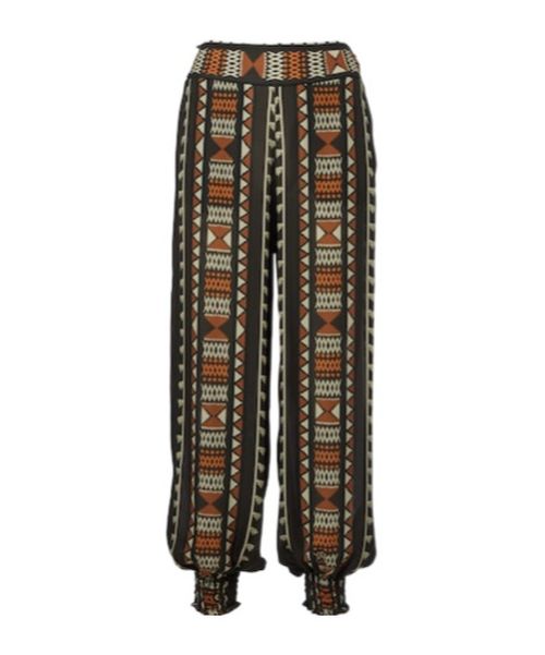 Nareem silk georgette balloon pants