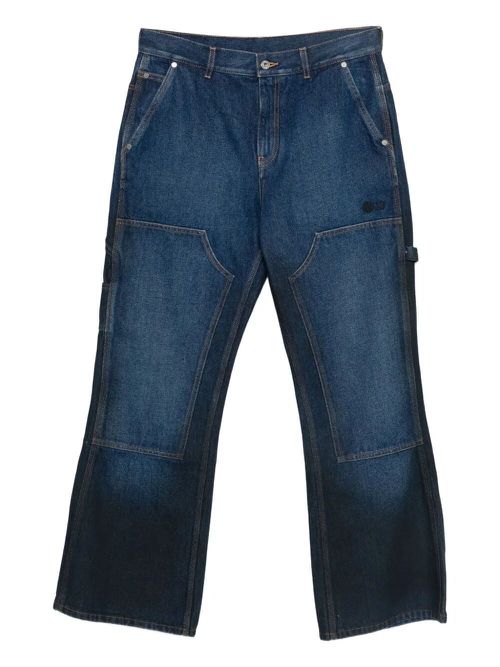 `Gothic Ow` Flare Carpenter Jeans