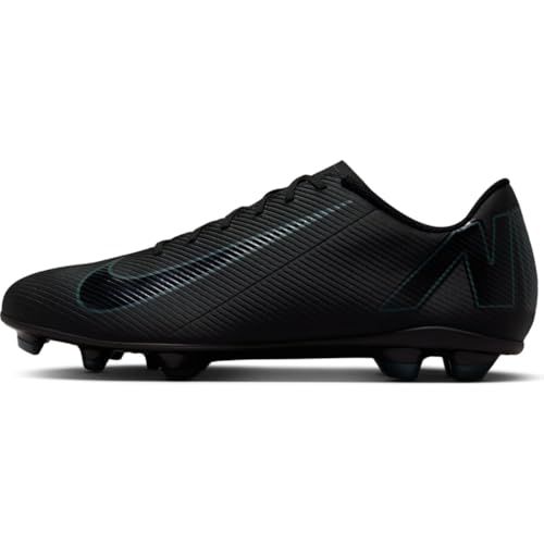Nike Mercurial Vapor 16 Club MG Low-Top Soccer Cleats (FQ8441-002, Black/Deep Jungle/Black)