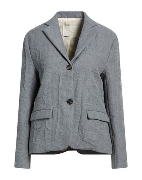 Woman Blazer Grey Size 2 Polyester, Viscose, Polyamide