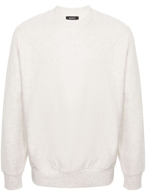 Michael cotton sweatshirt - Neutrals