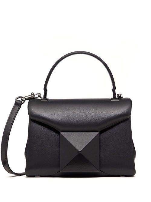 One Stud mini tote bag - Black