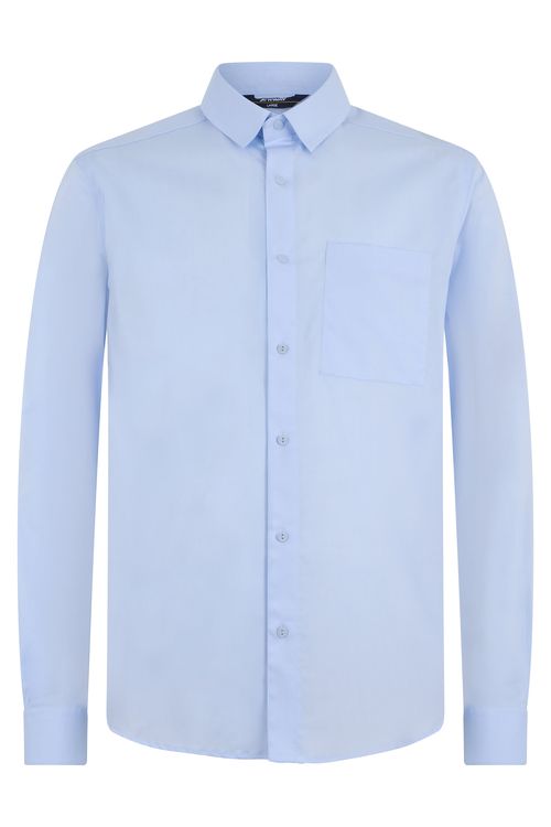 Long-Sleeved Cotton Shirt - Men's Classic Fit