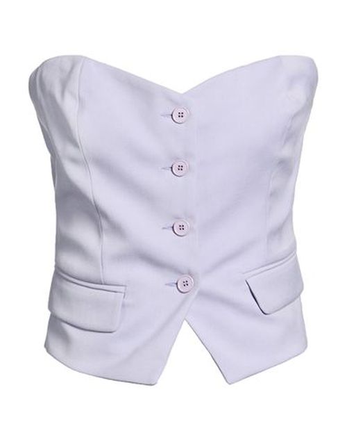 Woman Top Lilac Size 10 Polyester, Viscose, Elastane