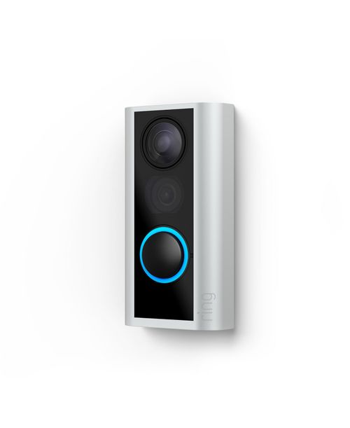 Peephole Cam Hd Video Doorbell - Silver