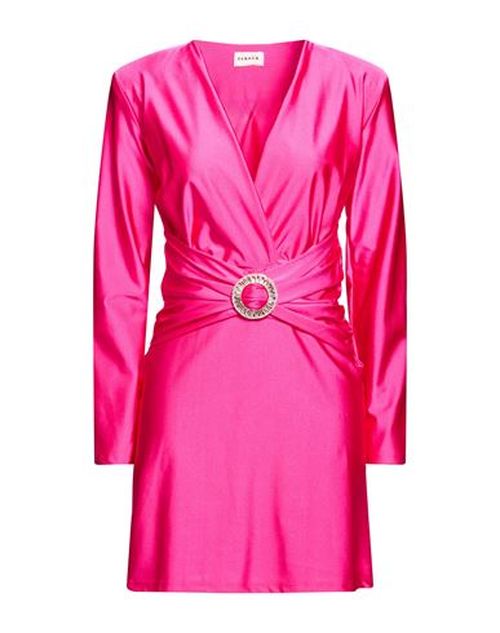 P. a.r. o.s. h. Woman Mini dress Fuchsia Size M Polyamide, Elastane